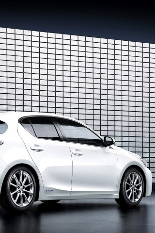 Lexus CT200h Hybrid Hatchback screenshot #1 320x480