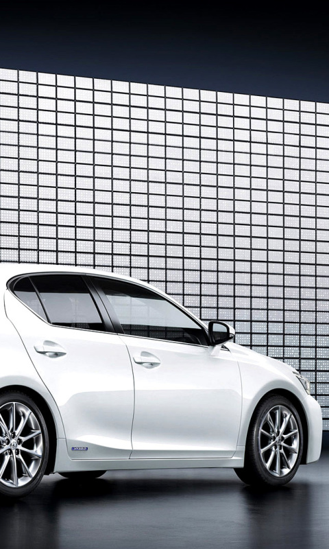 Lexus CT200h Hybrid Hatchback wallpaper 480x800