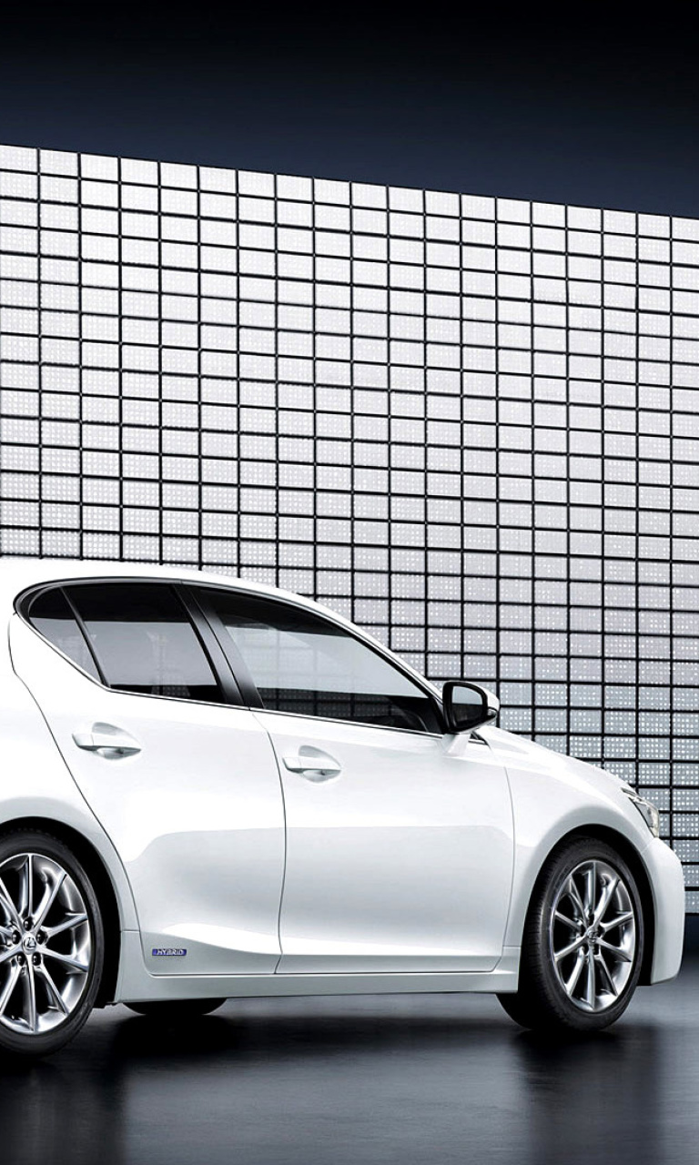 Sfondi Lexus CT200h Hybrid Hatchback 768x1280