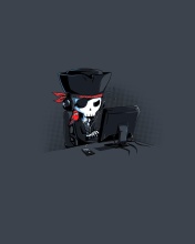 Sfondi Online Pirate Hacker 176x220