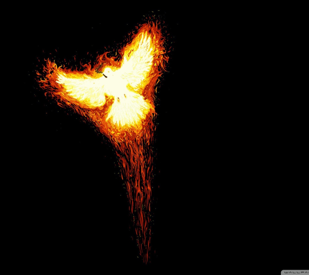Das Phoenix Bird Wallpaper 1080x960
