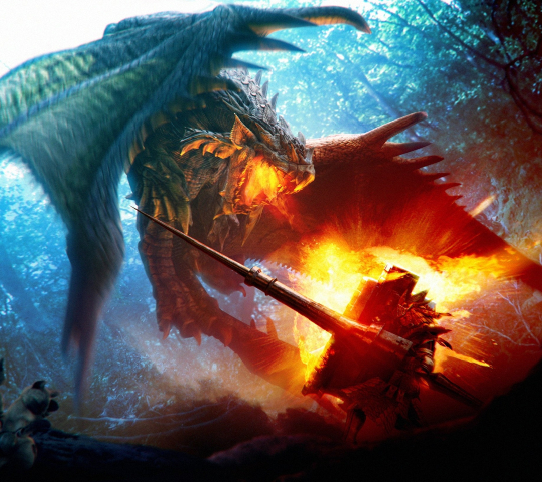 Monster Hunter wallpaper 1080x960