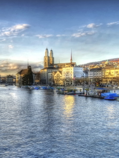 Обои Switzerland - Zurich 240x320