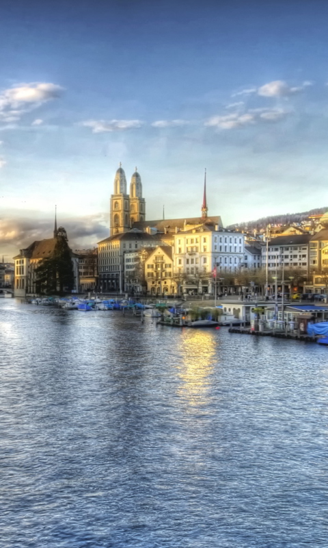 Fondo de pantalla Switzerland - Zurich 480x800