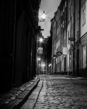 Screenshot №1 pro téma Sverige, Sett paving street in Stockholm 176x220
