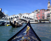 Das Canals of Venice Wallpaper 220x176