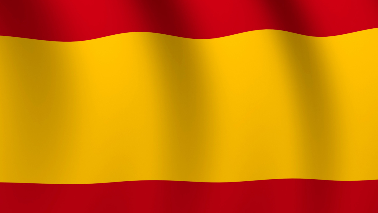 Das Spain Flag Wallpaper 1280x720