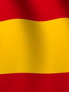 Das Spain Flag Wallpaper 240x320