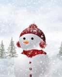 Snowman screenshot #1 128x160