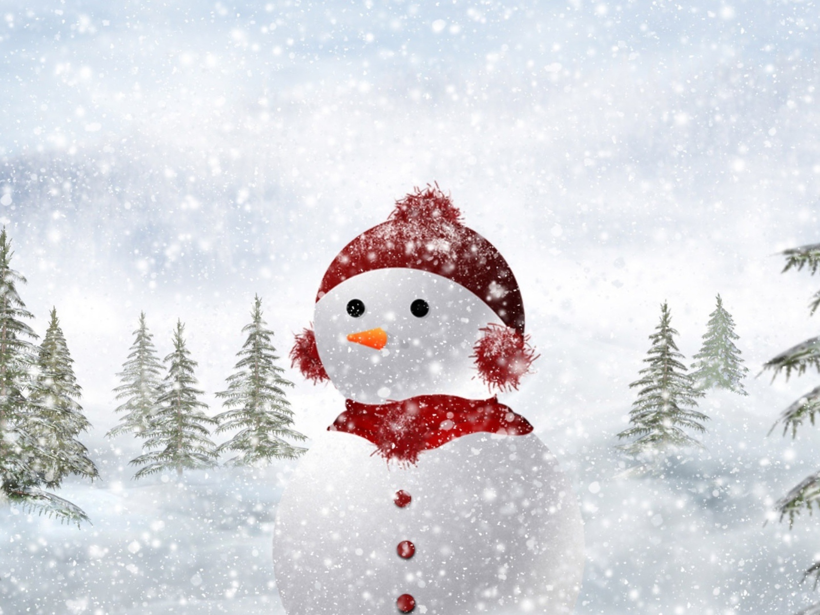 Sfondi Snowman 1600x1200