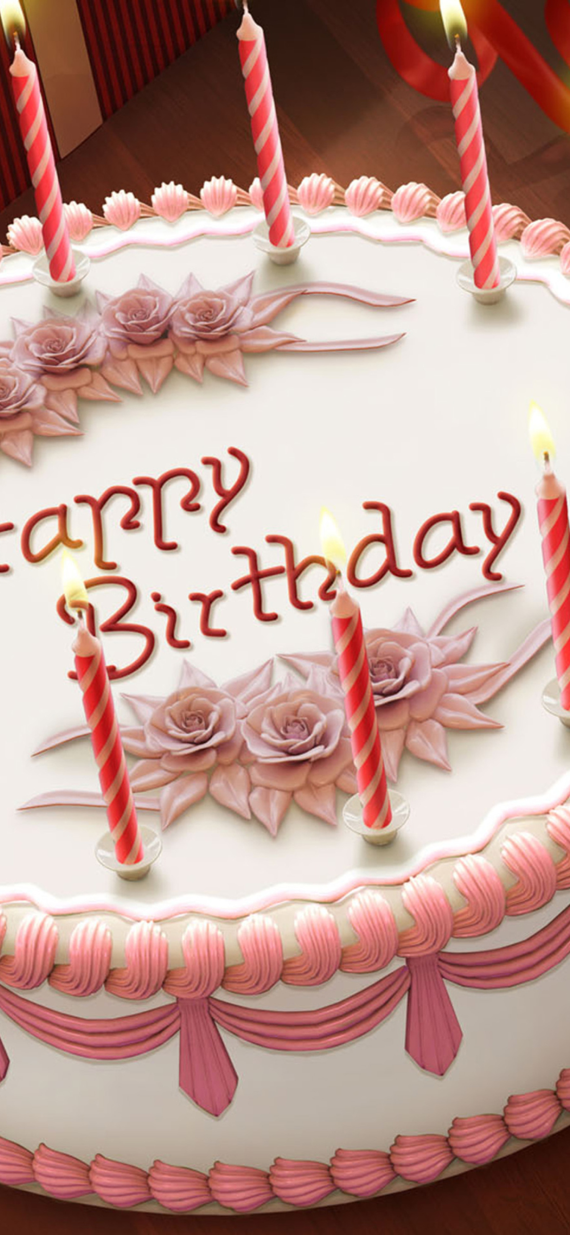 Fondo de pantalla Happy Birthday Cake 1170x2532