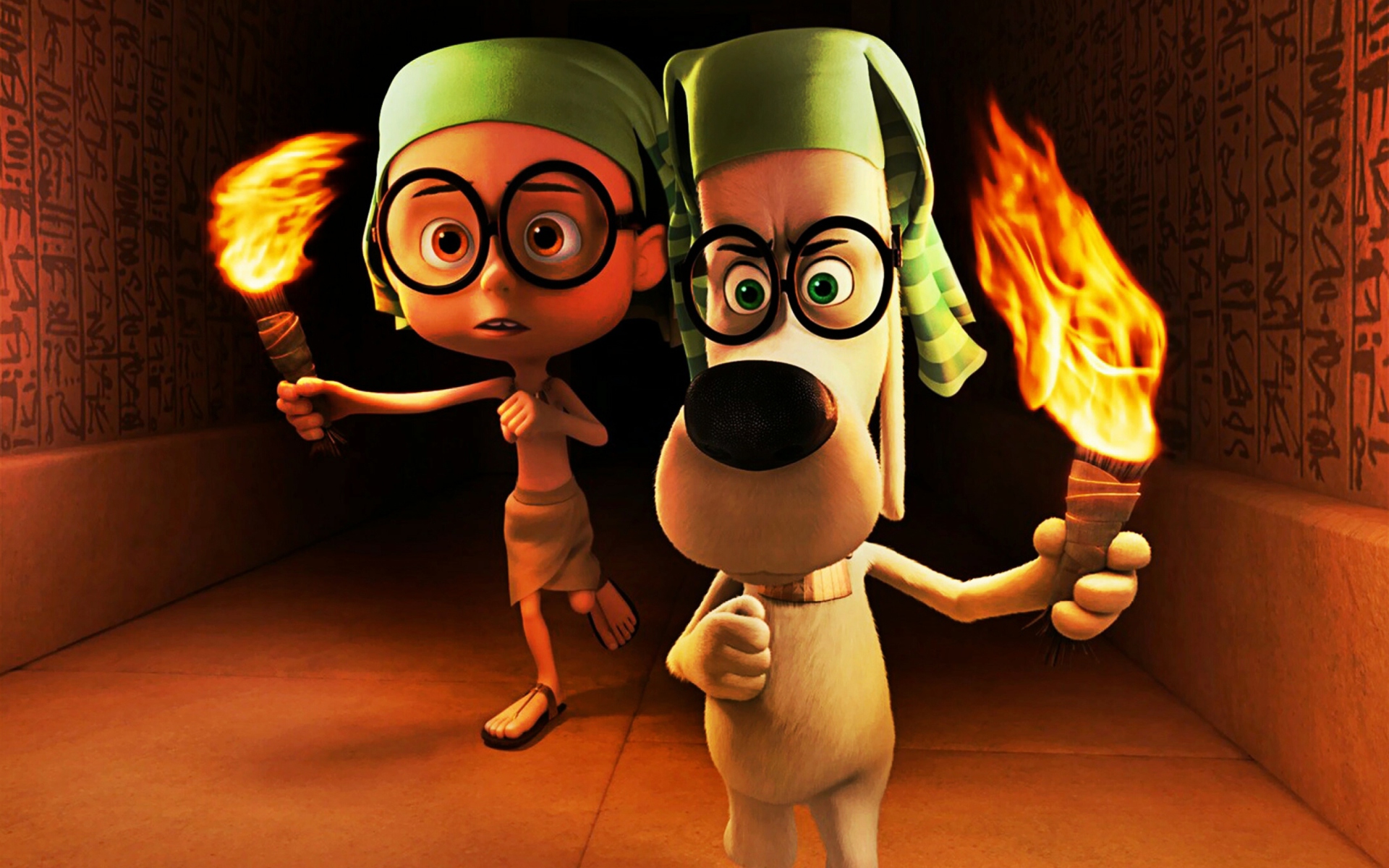 Screenshot №1 pro téma Mr. Peabody DreamWorks 1920x1200