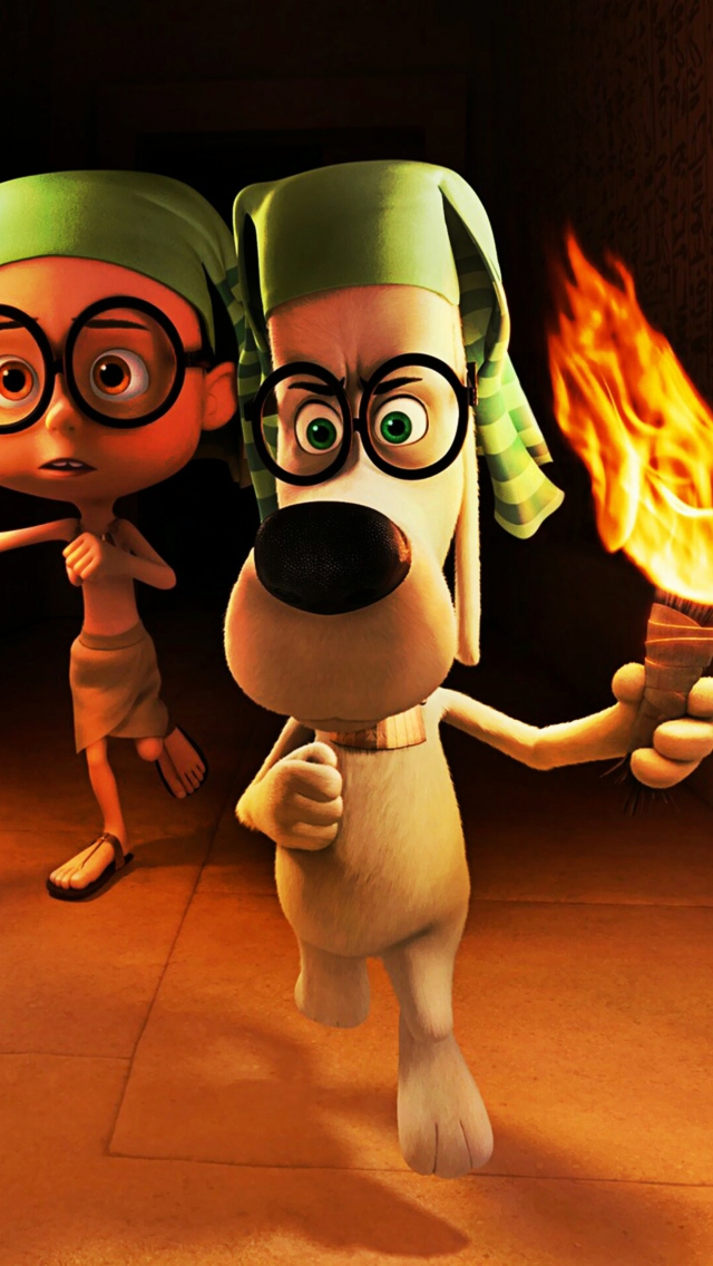 Das Mr. Peabody DreamWorks Wallpaper 640x1136