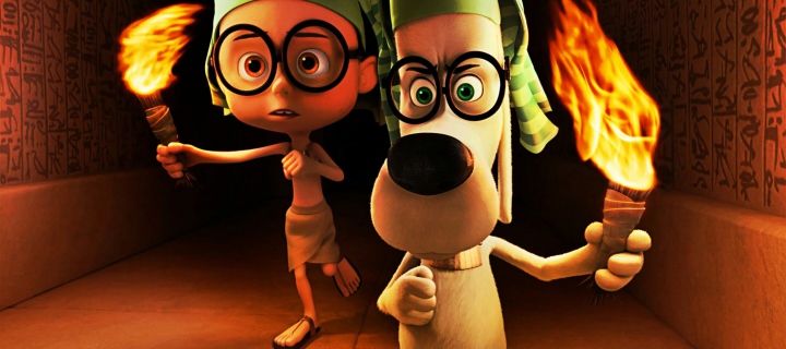 Fondo de pantalla Mr. Peabody DreamWorks 720x320