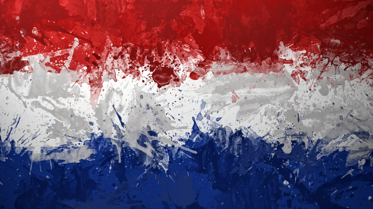 Обои Netherlands Flag 1280x720