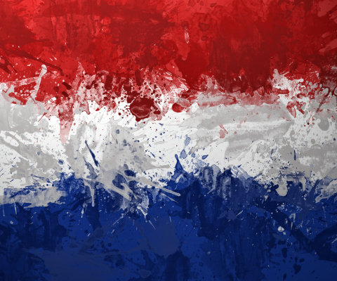 Das Netherlands Flag Wallpaper 480x400