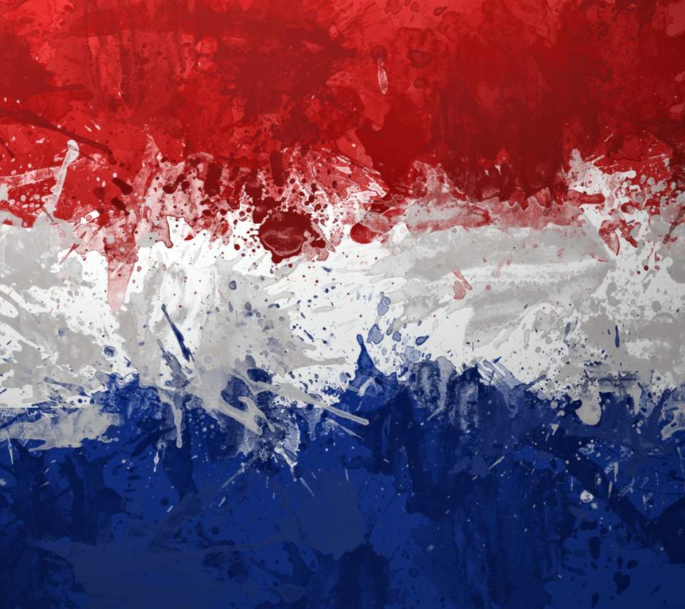 Das Netherlands Flag Wallpaper 960x854