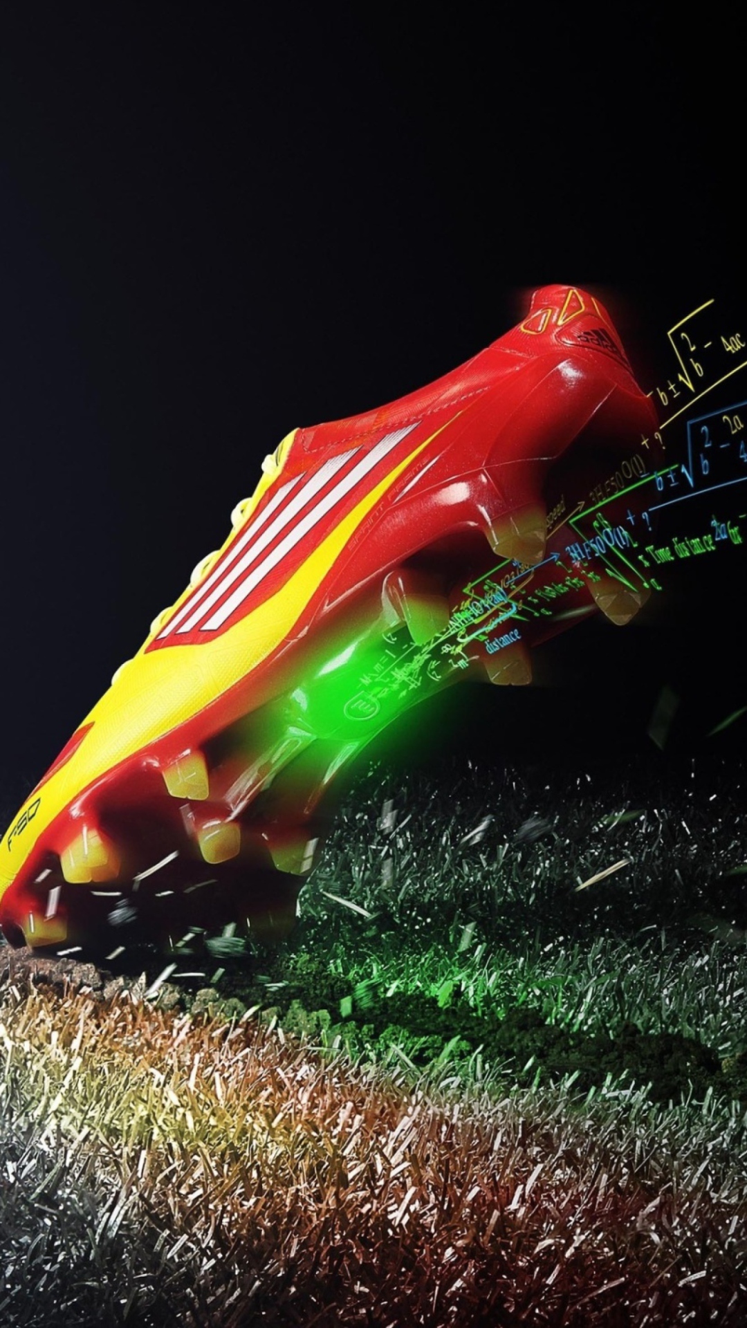 Fondo de pantalla Adidas Football Shoe 1080x1920