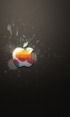 Das I'm A Mac Wallpaper 240x400
