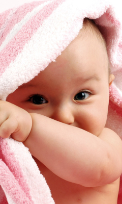 Das Cute Baby Wallpaper 240x400