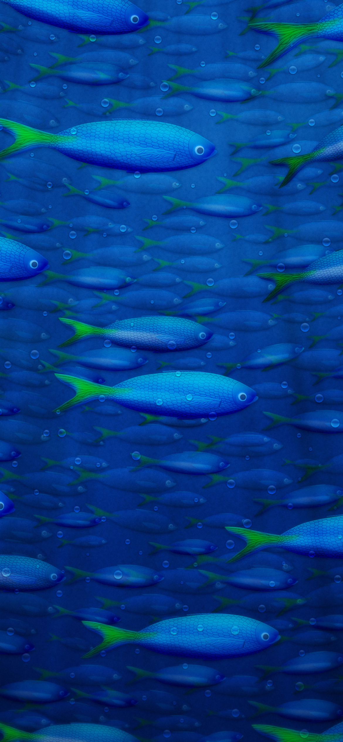 Das Plenty Of Fish In Sea Wallpaper 1170x2532