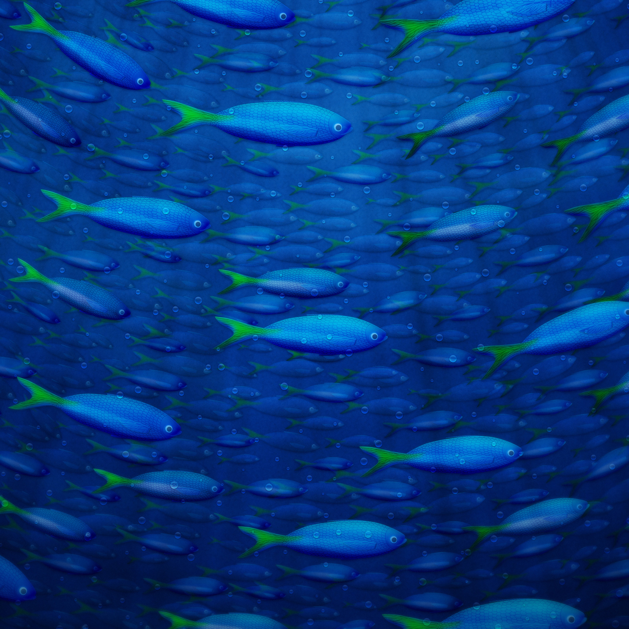 Das Plenty Of Fish In Sea Wallpaper 2048x2048