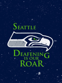 Das Seattle Seahawks Wallpaper 240x320
