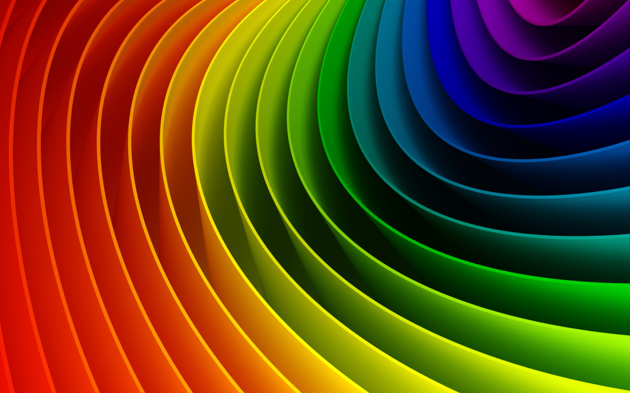 Colorful Lines wallpaper 1280x800
