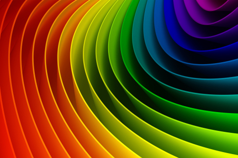 Colorful Lines wallpaper 480x320