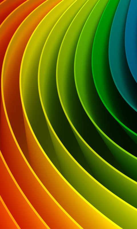 Colorful Lines wallpaper 480x800