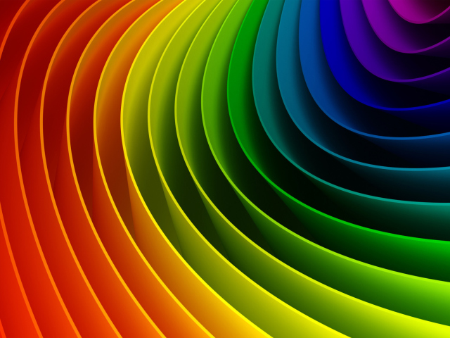 Colorful Lines wallpaper 640x480