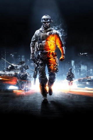 Screenshot №1 pro téma Battlefield 3 320x480