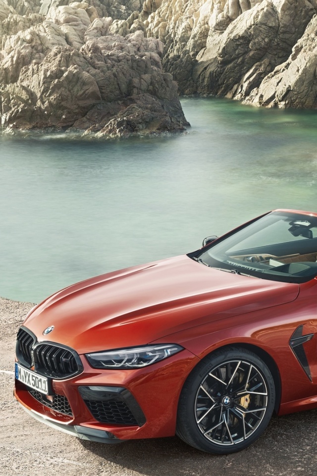 BMW M8 Cabrio wallpaper 640x960