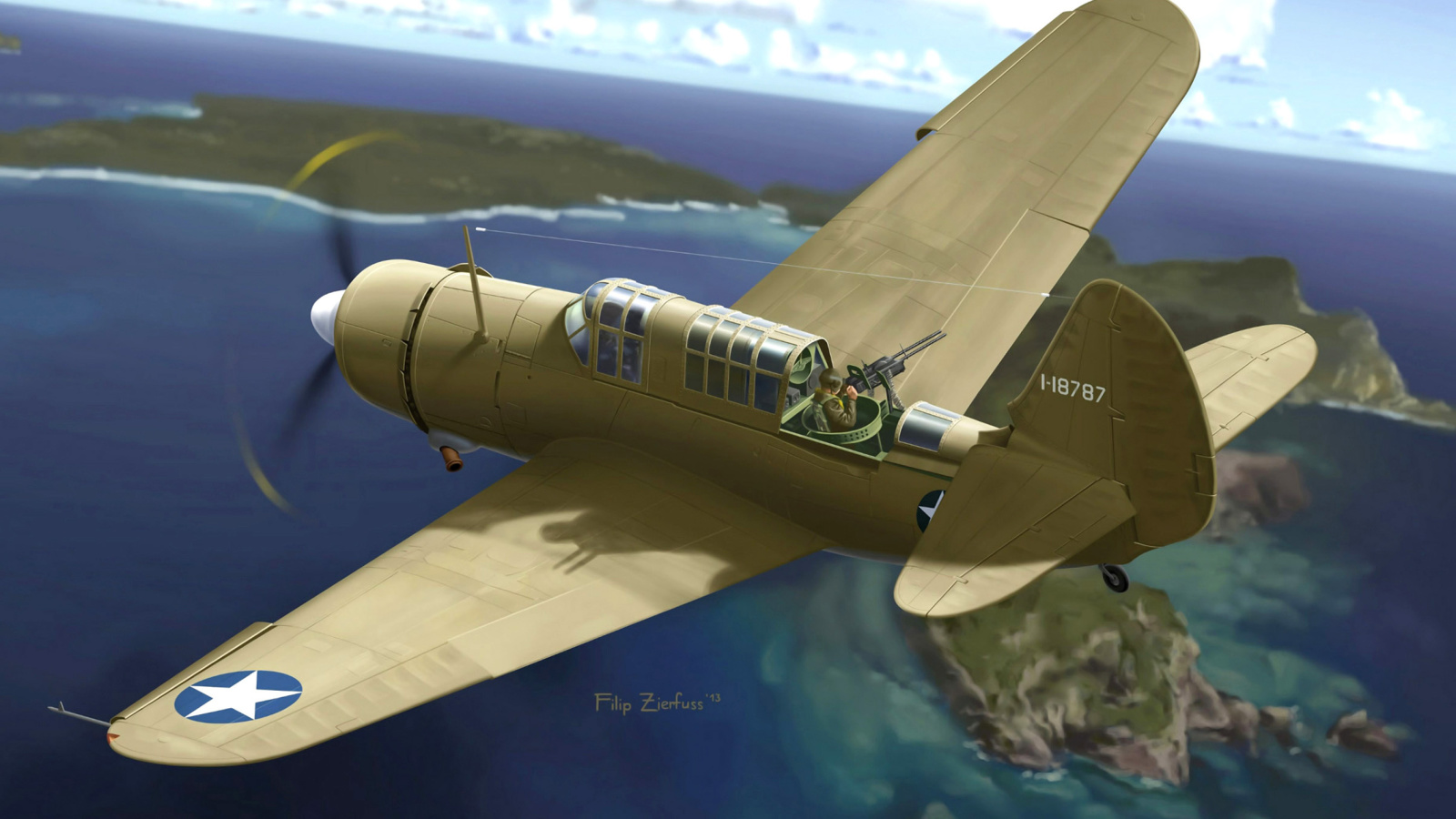 Curtiss A 25 Shrike screenshot #1 1600x900