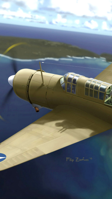 Screenshot №1 pro téma Curtiss A 25 Shrike 360x640