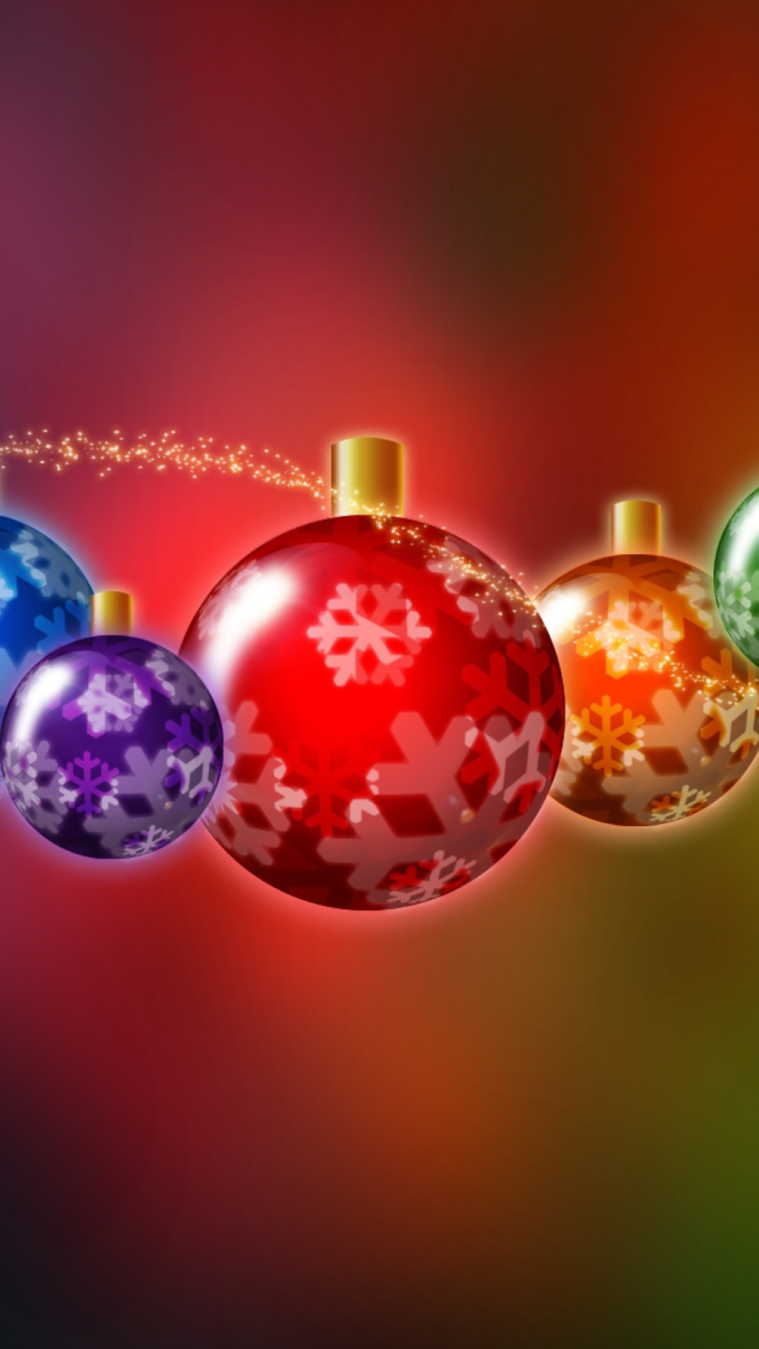 Fondo de pantalla Christmas Balls 1080x1920