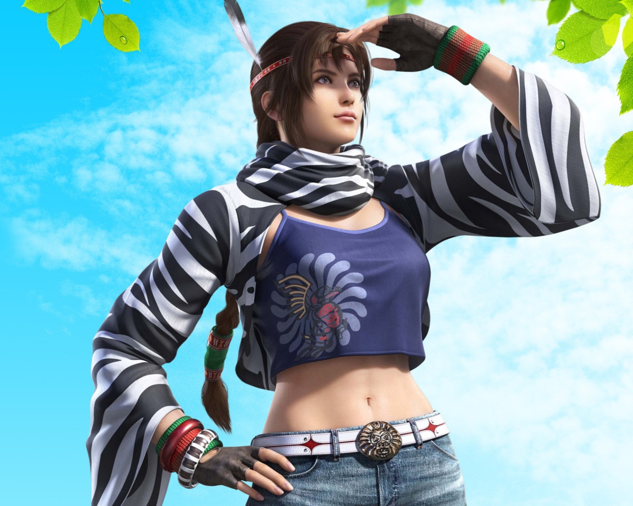 Sfondi Michelle Chang Tekken Tag Tournament 1280x1024