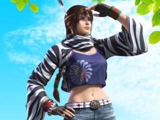 Screenshot №1 pro téma Michelle Chang Tekken Tag Tournament 320x240