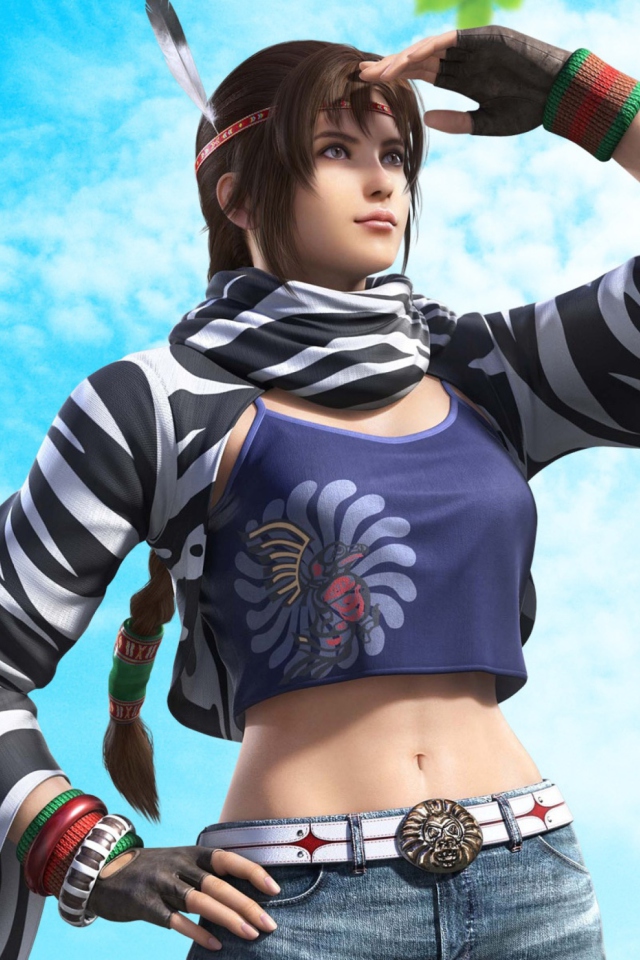 Michelle Chang Tekken Tag Tournament wallpaper 640x960