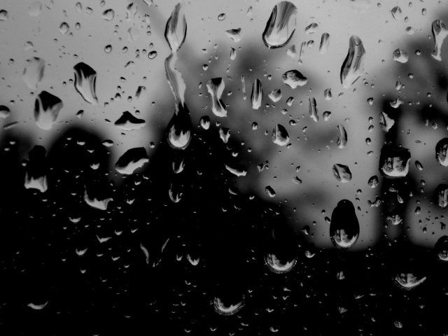 Das Dark Rainy Day Wallpaper 640x480