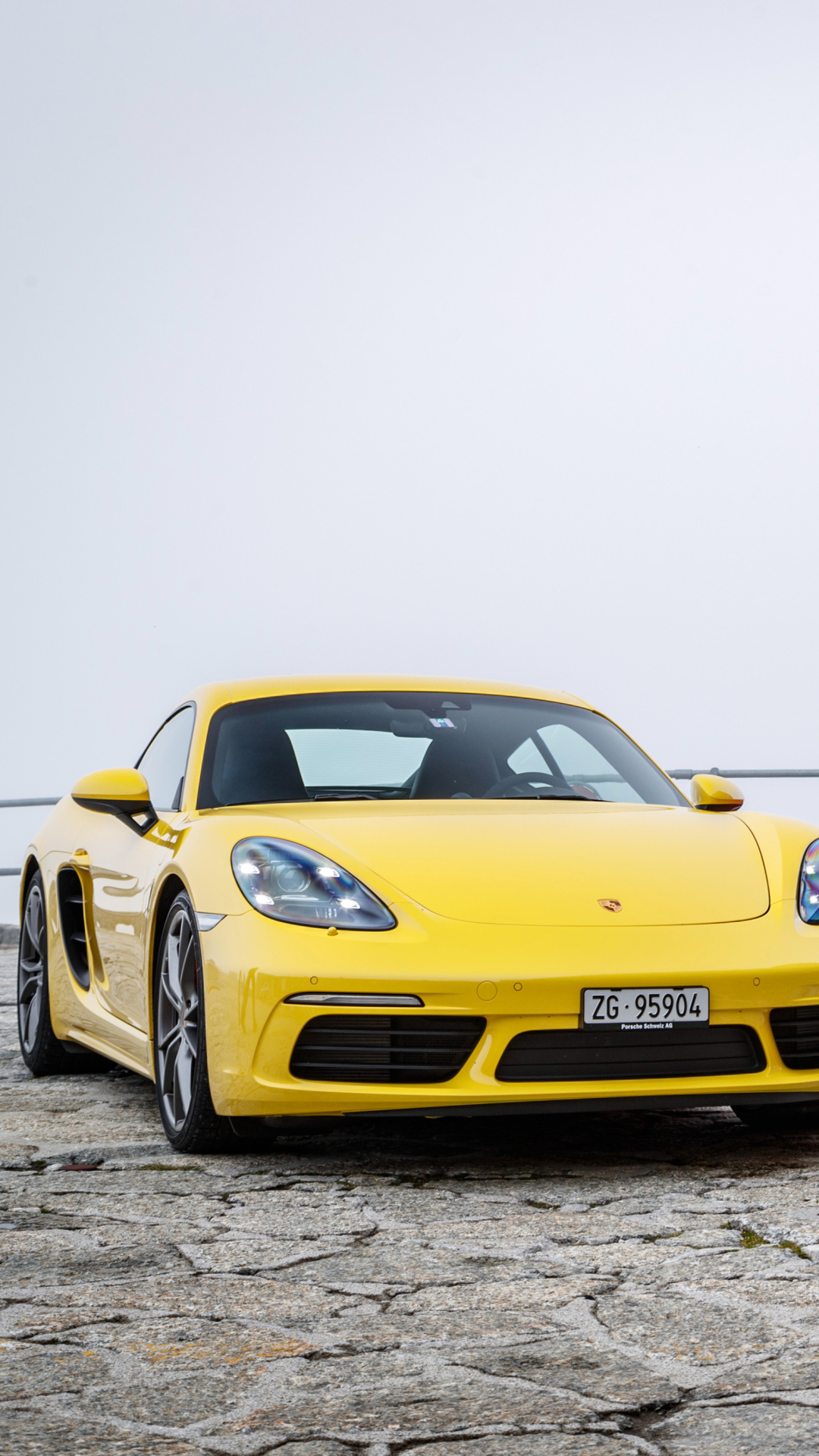 Fondo de pantalla Porsche 718 1080x1920