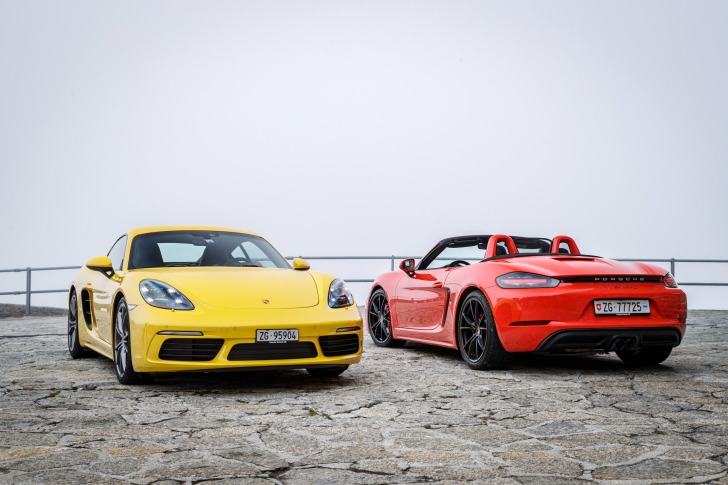 Обои Porsche 718