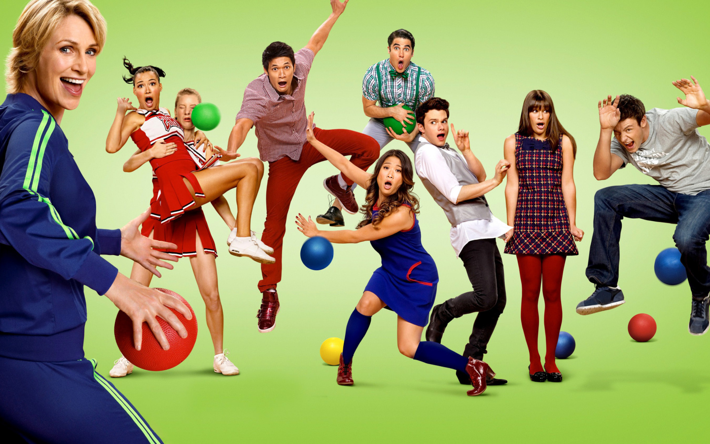 Das Glee TV Show Wallpaper 1440x900