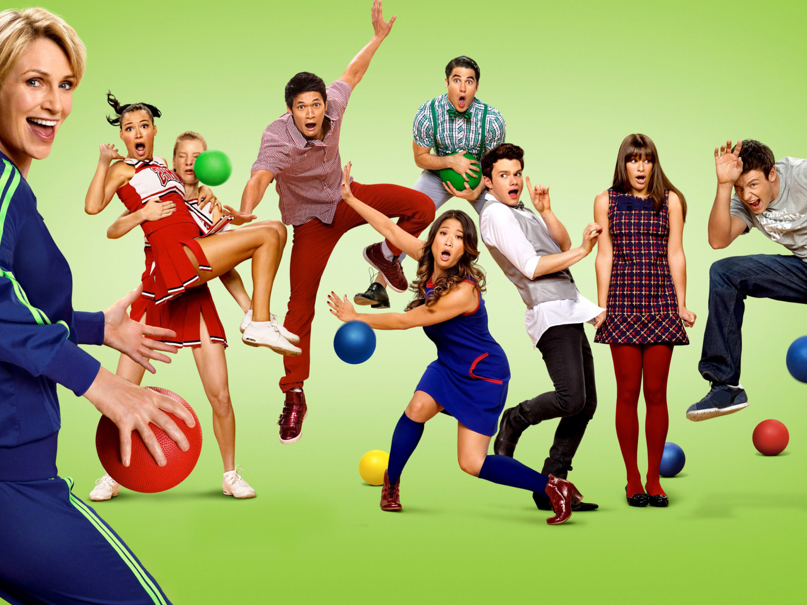 Sfondi Glee TV Show 1600x1200