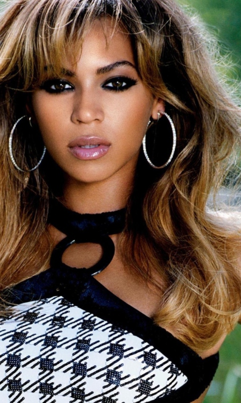 Sfondi Beautiful Beyonce 480x800