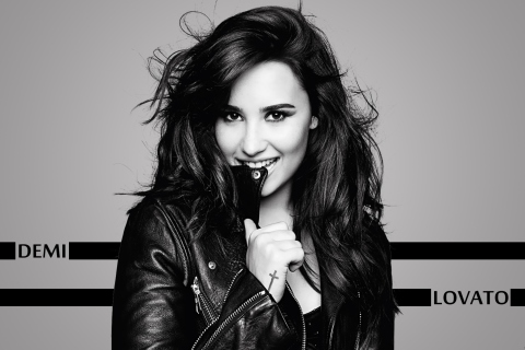 Обои Demi Lovato Girlfriend 2013 480x320