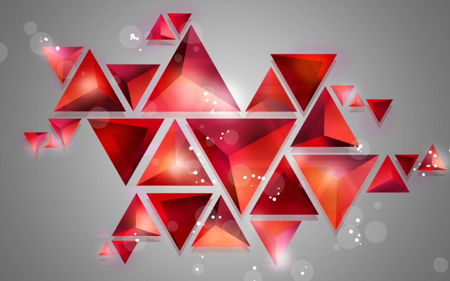 Geometry of red shades wallpaper 1440x900