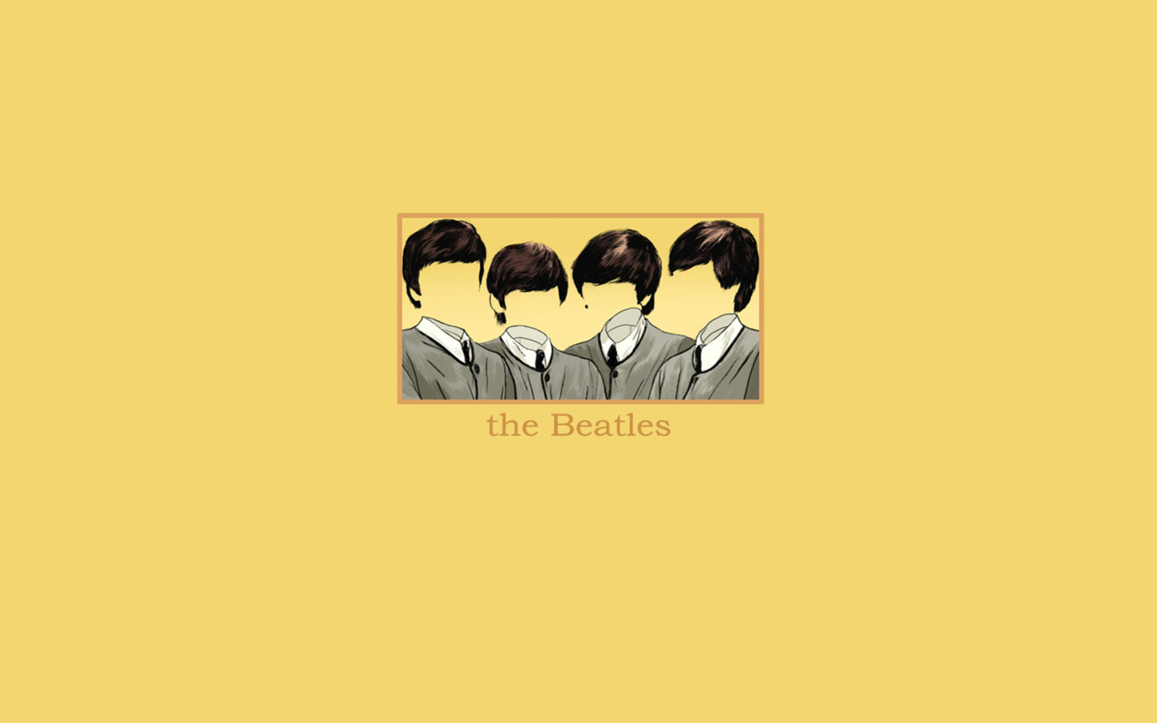 Das The Beatles Wallpaper 1680x1050