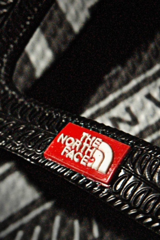 Fondo de pantalla Logo North Face 320x480