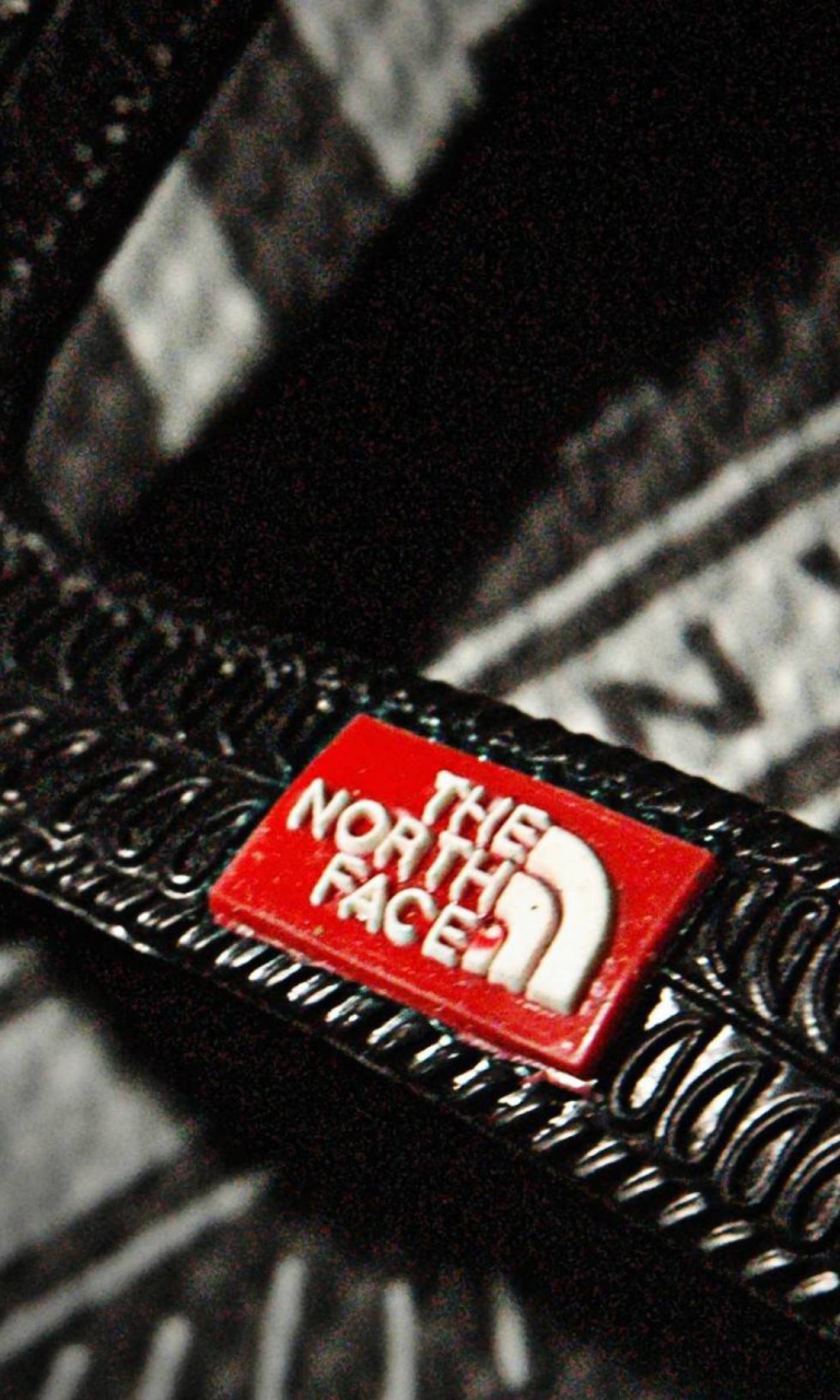 Fondo de pantalla Logo North Face 768x1280